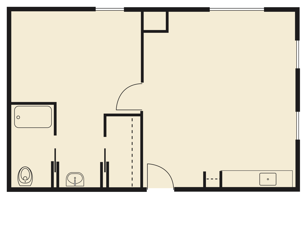 Blfm Floors 0002 Primier One Bedroom - River Valley Place Of Fort Madison