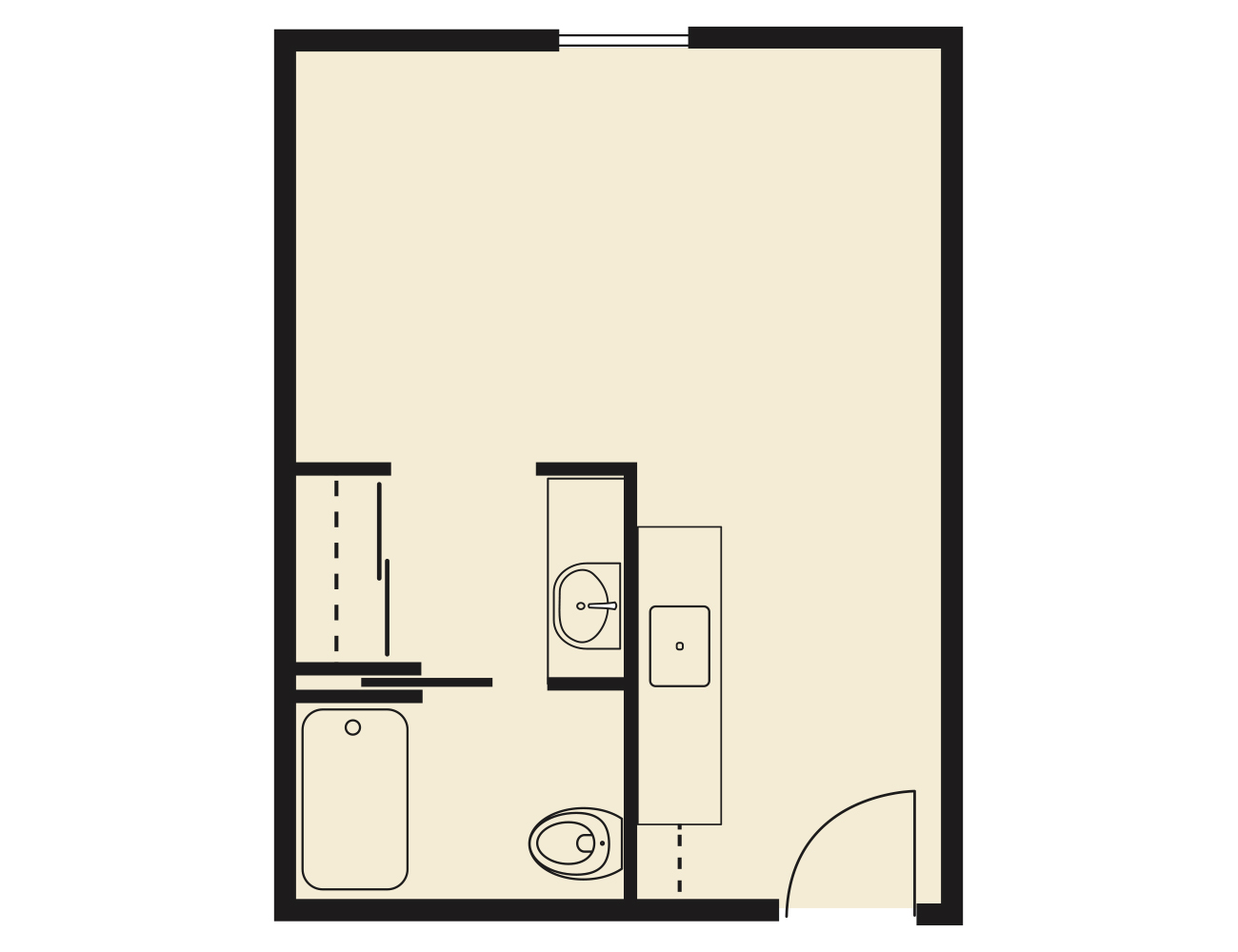 Blfm Floors 0005 Classic Studio - River Valley Place Of Fort Madison